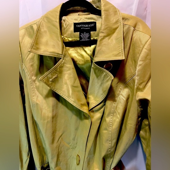 Centigrade Women's Lightweight Trench Style Coat. Size 2x - Picture 3 of 7